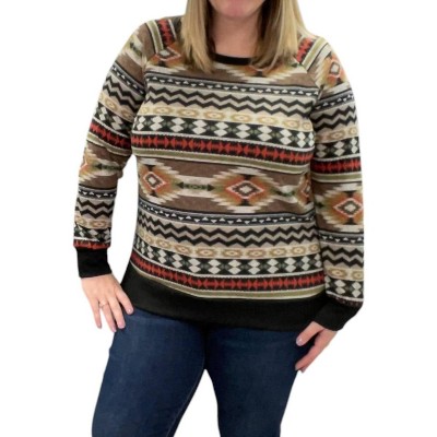 Women's Aztec Weekender Sweater - honeyme