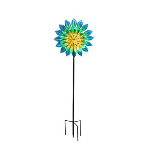 Evergreen 75"H Wind Spinner, Oceanic Dimensions - 1 of 4
