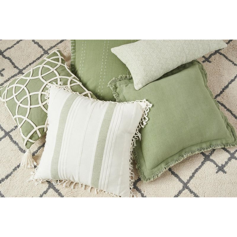 C&F Home 18" x 18" Lily Sage Geometric Throw Pillow, 2 of 7