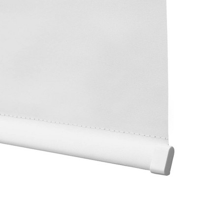 White Cordless Blackout Fabric Roller Shade 73" x 72"