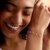 Pure Collection by Ross-Simons 3-3.5mm Cultured Pearl Station Bracelet in 14kt Yellow Gold - 4 of 4