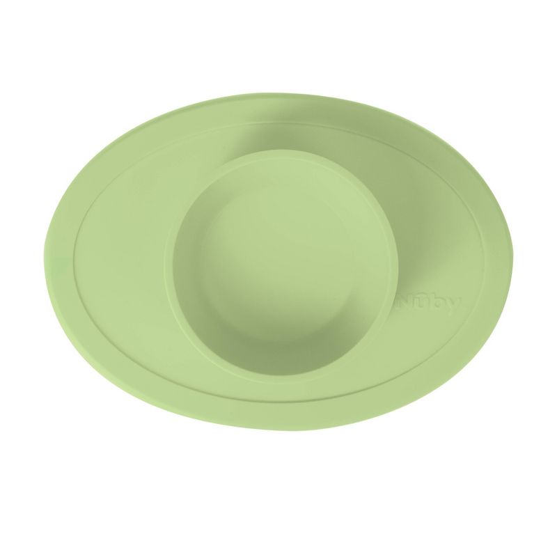 Nuby Silicone Suction Bowl - Green, 2 of 4