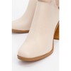 Ropa - Beige Block Heel Zip Boot (Women) | Prologue Shoes - 3 of 3