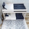 Plank+Beam Solid Wood Farmhouse Twin over Twin Bunk Bed for Adult - 3 of 4