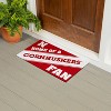 Evergreen Home of a Fan University of Nebraska 28" x 16" Woven PVC Indoor Outdoor Doormat - 4 of 4