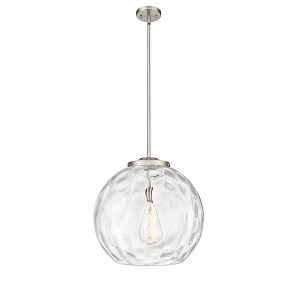 Athens Water Glass - 1 Light Pendant In Industrial Style-19.5 Inches Tall and 17.88 Inches Wide - 1 of 1