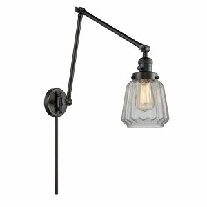 Chatham - 1 Light Double Extension Swing Arm Wall Sconce In Art Deco Style-30 Inches Tall and 8 Inches Wide - 1 of 1
