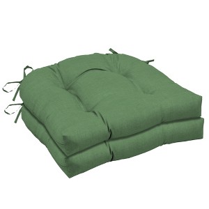 ARDEN Outdoor Wicker Chair Cushion, 2 pack 18 x 20 - 1 of 4