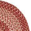 Colonial Mills Braxton Braided Runner, Red 2x11, Oval Shape - 2 of 4