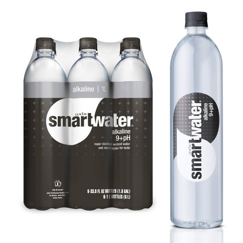 ZenWTR® Vapor Distilled Alkaline Bottled Water, 6 pk / 1 liter