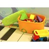 Basicwise Stackable Toy Storage Box with Wheels - 3 of 4