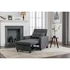 CAVINAS 3 in 1 Chair Bed Sleeper for Adults, Modern Futon Sofa Bed, Pull-out Convertible Couch for Living Room - 4 of 4