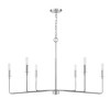 Savoy House Salerno 6 - Light Chandelier in  Bisque White - 3 of 4