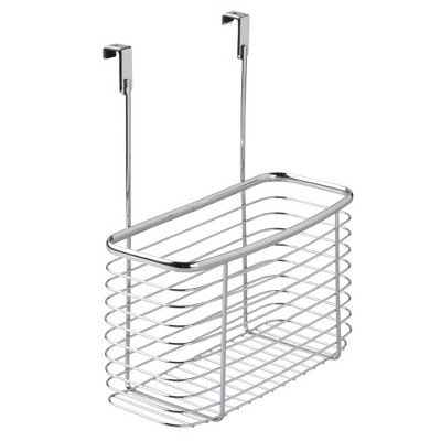 InterDesign Axis Over-the-Cabinet Storage Basket 14" Chrome