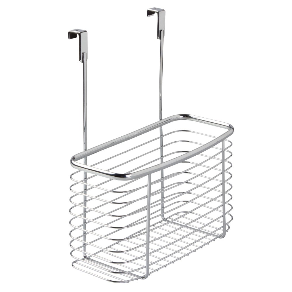 InterDesign Axis Over-the-Cabinet Storage Basket 14 Chrome