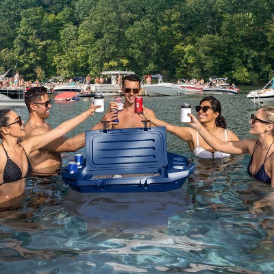 Navy Amphibious Hard Shell Floating Cooler and Dry Storage Vessel