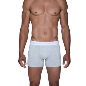 Men's Boxer Brief with Fly - wood - 1 of 2