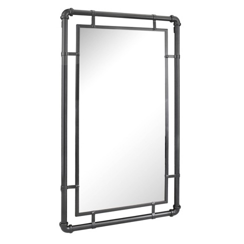 Large Rectangle Metal Decorative Wall, Large Rectangle Wall Mirror For Living Room