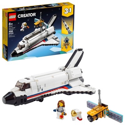 LEGO Creator 3in1 Space Shuttle Adventure 31117 Building Kit