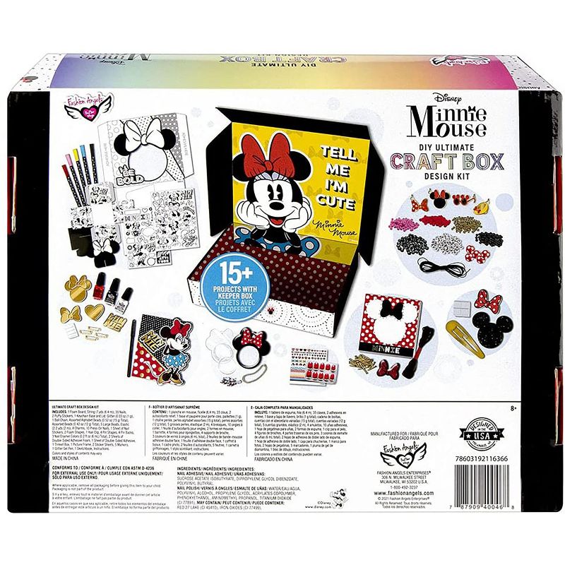 Fashion Angels Disney Minnie Mouse Fashion Angels DIY Ultimate Craft Box, 2 of 5