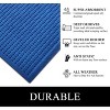 A1HC Durable Multi Purpose Polypropylene Rubber Doormat for Indoor Outdoor Door Mat, Waffle - 2 of 4