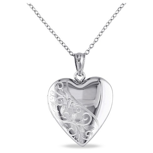 Sterling Silver Heart Locket