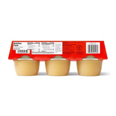 Homestyle Applesauce Cups - 24oz/6pk - Good & Gather™
