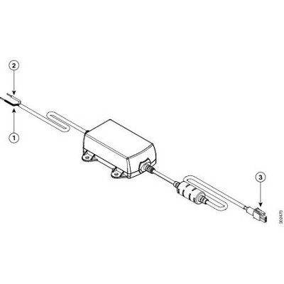 Cisco DC Power Adapter for the Cisco 810 Series ISR - 20 W Output Power