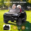 24V Kids Ride On Truck Car with Remote Control, Two Seater, LED Lights, MP3, Bluetooth, Spring Suspension - 2 of 4