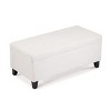 38'' Modern Storage Ottoman with Ample Space,Contemporary Upholstered Design,t for Living Rooms - The Pop Home - 4 of 4