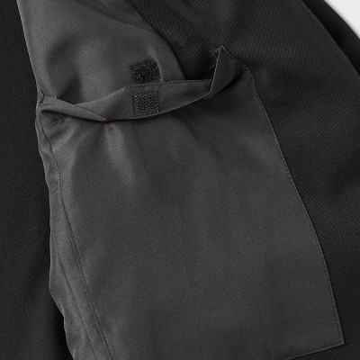 A New Day Women's Adaptive Seated Fit Side Opening Blazer Jacket - A New Day™ Black L: Midweight Twill, Wheelchair Friendly — фото 3