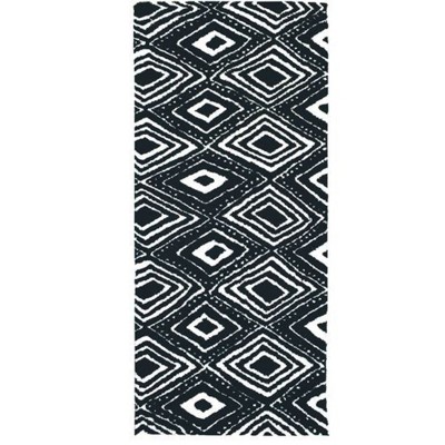 Simple Spaces Kenya Runner Rug,21" x 54" – Global Geometric Pattern in Earth Tones for Hallways and Entryways