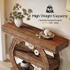 Tribesigns 41.34" Console Table with Storage Shelves, 3-Tier Farmhouse Sofa Table Behind Couch, Entryway Hallway Foyer Tables for Living Room - 4 of 4