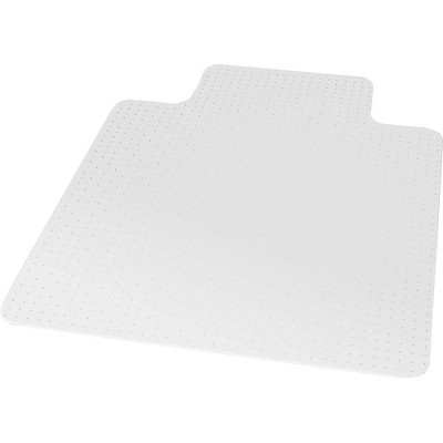 3'9"x4'5" Rectangle Solid Vinyl Office Chair Mat Clear - Staples