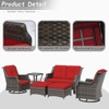 UPTIOT 6-Piece Outdoor Patio Conversation Set - 4 of 4