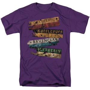 Men's Harry Potter Burnt Banners T-Shirt - 1 of 4
