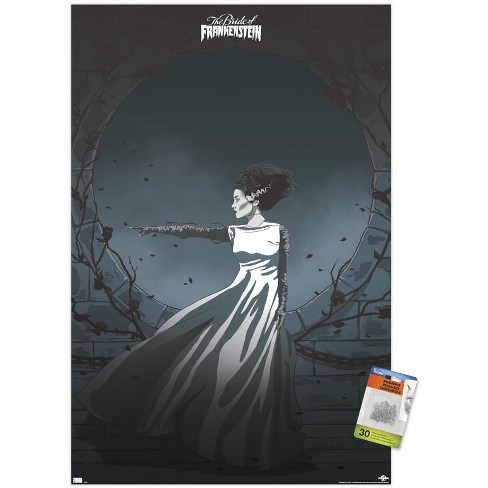 Trends International The Bride of Frankenstein - Illustration Unframed Wall Poster Prints - image 1 of 4