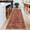 Machine Washable Modern Area Rug Geometric Distressed Non Slip Stain Resistant Non Shedding Pet Friendly Rugs for Living room Bedroom Kitchen - 3 of 4