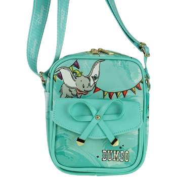 Disney Dumbo 8" Vegan Leather Crossbody Shoulder Bag