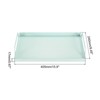Unique Bargains Metal Rectangular Coffee Table Serving Tray - 2 of 3
