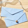 Juvale 96-Pack #10 Business Envelopes for Office, Checks, Invoices, Letters, Invites, Light Blue, 4-1/8" x 9-1/2" - 2 of 4