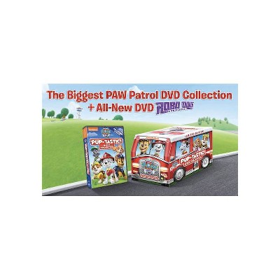 Paw Patrol Pup Tastic 8 Dvd Collection Limited Edition Marshall S Fire Truck Target