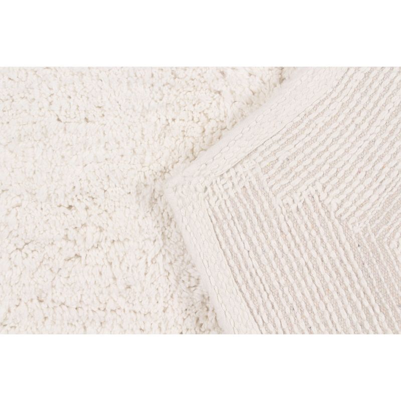 Waterford Collection Cotton Tufted Bath Rug - Home Weavers, 4 of 5