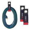 VELCRO 2pk Easy Hang Extension Cord Strap 1.5''X10'' Black - 2 of 3