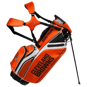 NFL Cleveland Browns Team Effort Caddie Golf Bag - 1 of 3