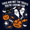 Juniors Womens Star Wars Halloween Not the Treats T-Shirt - 2 of 4
