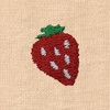 Dalix Womens Lil Strawberry Jersey Tee - 2 of 4