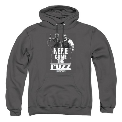 Hot Fuzz Here Come The Fuzz Adult Pull-Over Hoodie