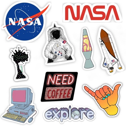 Buy Nasa Sticker Space Sticker Nasa Logo Sticker Laptop Stickers