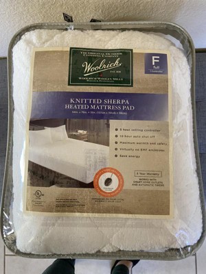 Woolrich Heated Sherpa Mattress Pad Purchase Store | acervonet.com.br